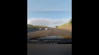 Instant Karma Delivered to Road Raging Driver #shorts