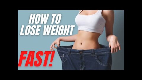 How To Lose Weight FAST | 3 Scientific Ways