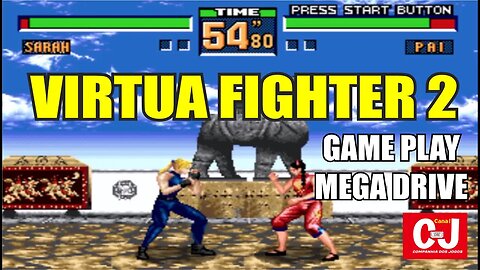 A esquecida versão de Virtua Fighter 2 para Mega Drive (Game Play)