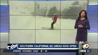 Southern CA ski areas now open