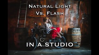 Natural Light Vs. Flash in a Studio Environment- How to get the Best Results by Jason Lanier