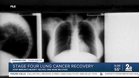 Stage 4 lung cancer: how immunotherapy helped one local mom recover