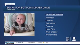 Bucks for Bottoms diaper drive happening today