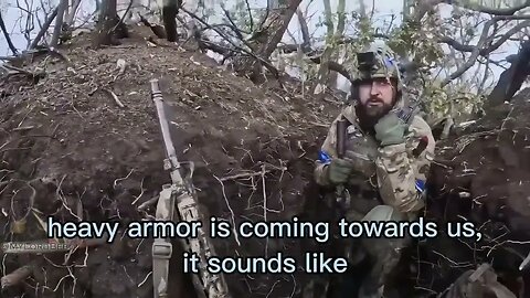 "Tanks are shooting at us!!!", she panicked. - Avdiivka Front, Ukraine War