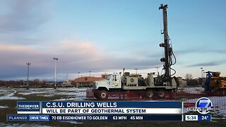 CSU drilling wells for geothermal energy