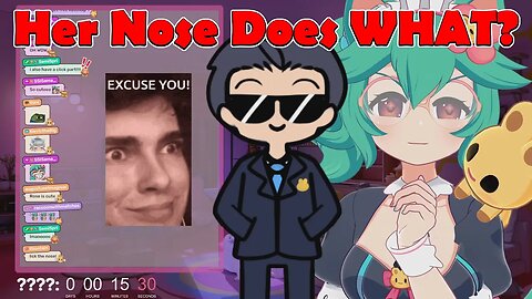 @rosedoodle's Nose Does WHAT? #vtuber #clips