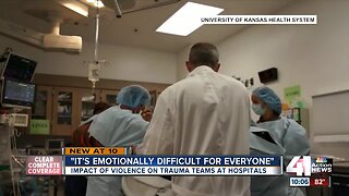 Impact of violence on trauma teams at hospitals