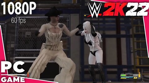 WWE 2K22 | LADY DEATH V LADY DIMITRESCU! | Backstage Brawl [60 FPS PC]