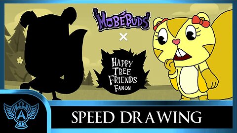 Speed Drawing: Happy Tree Friends Fanon - Victory | Mobebuds Style