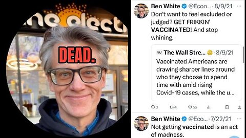 MARK OFF ANOTHER COVID VACCINE ASSHOLE REPORTER!