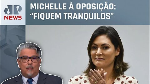 Michelle Bolsonaro diz não ter intenção de disputar cargo eletivo; Suano comenta