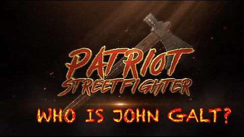 PATRIOT STREET FIGHTER REVEALS THE INSPIRATION BEHIND THE BATTLE TO SAVE HUMANITY. JGANON, SGANON