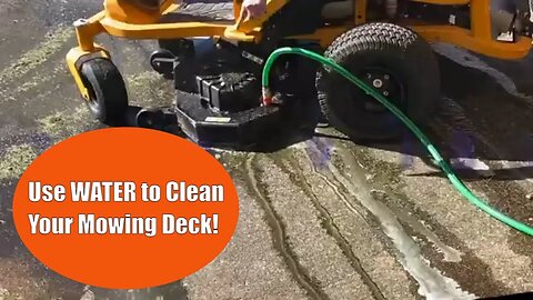 Essential Deck Wash Kit Upgrade for Cub Cadet ZT1 or Any Mower