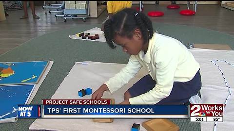 Inside Oklahoma's only public Montessori school