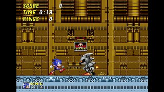 Sonic The Hedgehog 2 - Death Egg Zone (Final Boss)