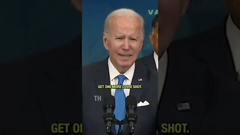 C'MON MAN: Joe Biden has more to say about new booster shots