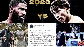 WBO HAS MADE NAOYA INOUE THE SUPER CHAMP😳WILL HE CHALLENGE FULTON NEXT⁉️ CANELO GETS STATUE🤔 #TWT