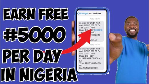 How to make ₦‎5000 daily in Nigeria with your mobile phone (make money online 2023)