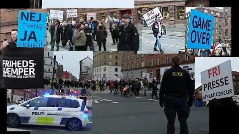 Demonstration 24/7 Copenhagen Denmark [12.12.2020]