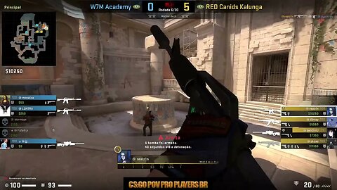 CSGO POV RED Canids realz1n (23/10) vs W7M (Anubis) @ CBCS 2023 - Open Qualifier #1