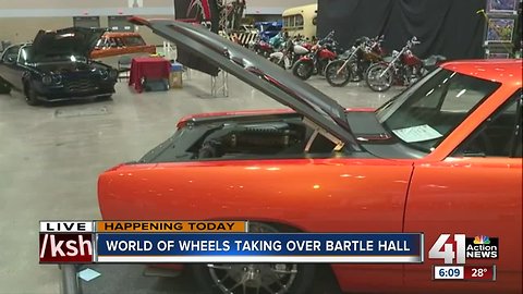 World of Wheels car show brings classics, hot-rods and Dale Earnhardt, Jr. to KC this weekend