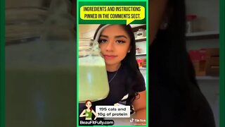 Green Smoothie For Weight Loss (75 LBS DOWN) #tiktok #weightloss #drink #challenge #ytshort #shorts