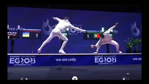Epee Fencing - You snooze!? You lose! | Stankevych V vs Frazao M