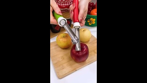 2 in 1 Apple Core Removal and Apple Peeler. Amazon kitchen Gadget