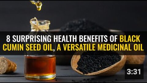 8 Surprising health benefits of black cumin seed oil, a versatile medicinal oil