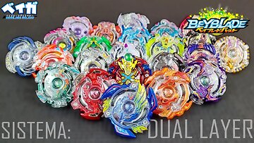 Os sistemas de BEYBLADE BURST - Parte 2 - DUAL LAYER