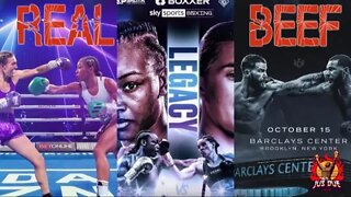 #RealBEEF Claressa Shields vs Marshall Alycia Baumgardner vs Mayer Caleb Plant vs Dirrell #TWT