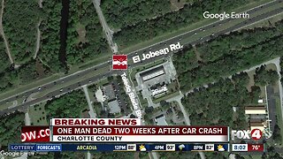 Driver dies two weeks after crash in Port Charlotte