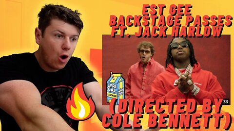 EST Gee - Backstage Passes ft. Jack Harlow (Directed by Cole Bennett) ((IRISH GUY REACTION!!))