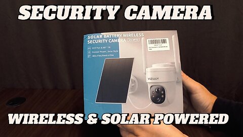 VIZIUUY Security Cameras Wireless Outdoor, 3MP Solar Security Camera - Review