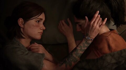 The Last of Us Part II Dina and Ellie Cutscene