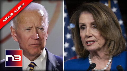 WHOA! Evil Pelosi BREAKS With Biden - BLOCKS Infrastructure Bill from Getting to the House Floor
