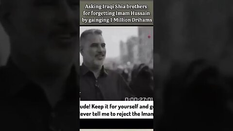 see what happened when a journalist asked iraqi people to stop serving get 1m for … #yahussain