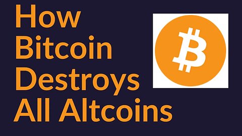 How Bitcoin Destroys All Altcoins (Taro)