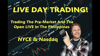 LIVE DAY TRADING | Trading Premarket and the Open | S&P 500, NASDAQ, NYSE |