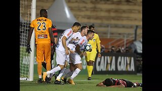 Gol de Ramon (contra) - Santos 2 x 2 Vitória - Narração de José Manoel de Barros