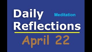 Daily Reflections Meditation Book – April 22 – Alcoholics Anonymous - Read Along – Sober Recovery