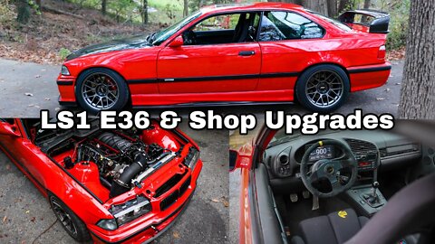 LS1 E36 M3 Mods + Huge Garage / Shop Upgrade