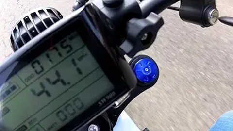 CS20 e-bike 3kw 26ah max speed test