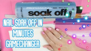 NAIL SOAK OFF IN MINUTES - GAMECHANGER! l Sherri Ward