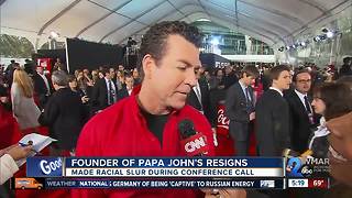 Papa John's says founder resigns as chairman of the board