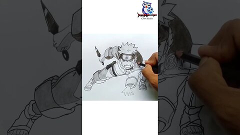 Draw Naruto Uzumaki Sketch - Step by Step #drawing #drawingtutorial #naruto #easydraw