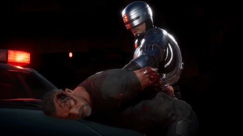 MORTAL KOMBAT 11 RoboCop vs Terminator Full Fight Gameplay 1080p 60FPS