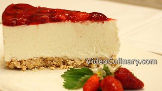 No-bake ricotta & strawberry cheesecake recipe