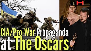 The Oscars were filled with CIA Propaganda...Except for ONE Anti-War speech -- with Sasha Knezev