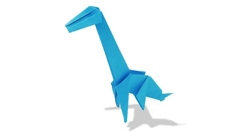 Origami Brachiosaurus (Jo Nakashima)